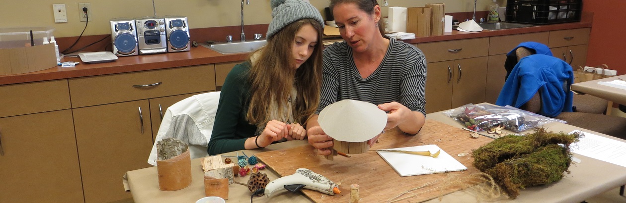 Making Fairy Houses Intermediate Adult/Child Workshop