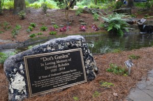 Dot's memorial marker