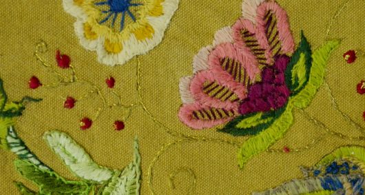 botanical embroidery