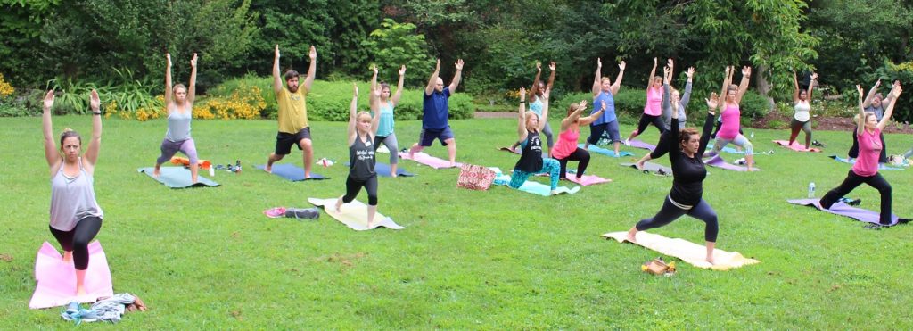 Pop Up Yoga Banner Image - Lewis Ginter Botanical Garden