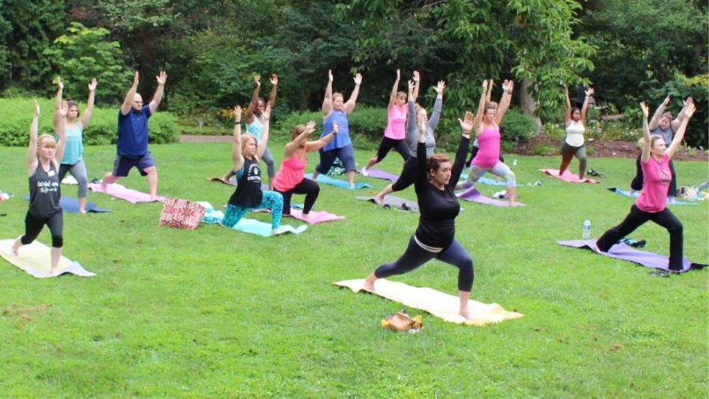 Vinyasa Flow Yoga in the Garden - Lewis Ginter Botanical Garden