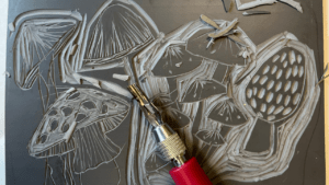 Linocut Printing with Michelle Israel