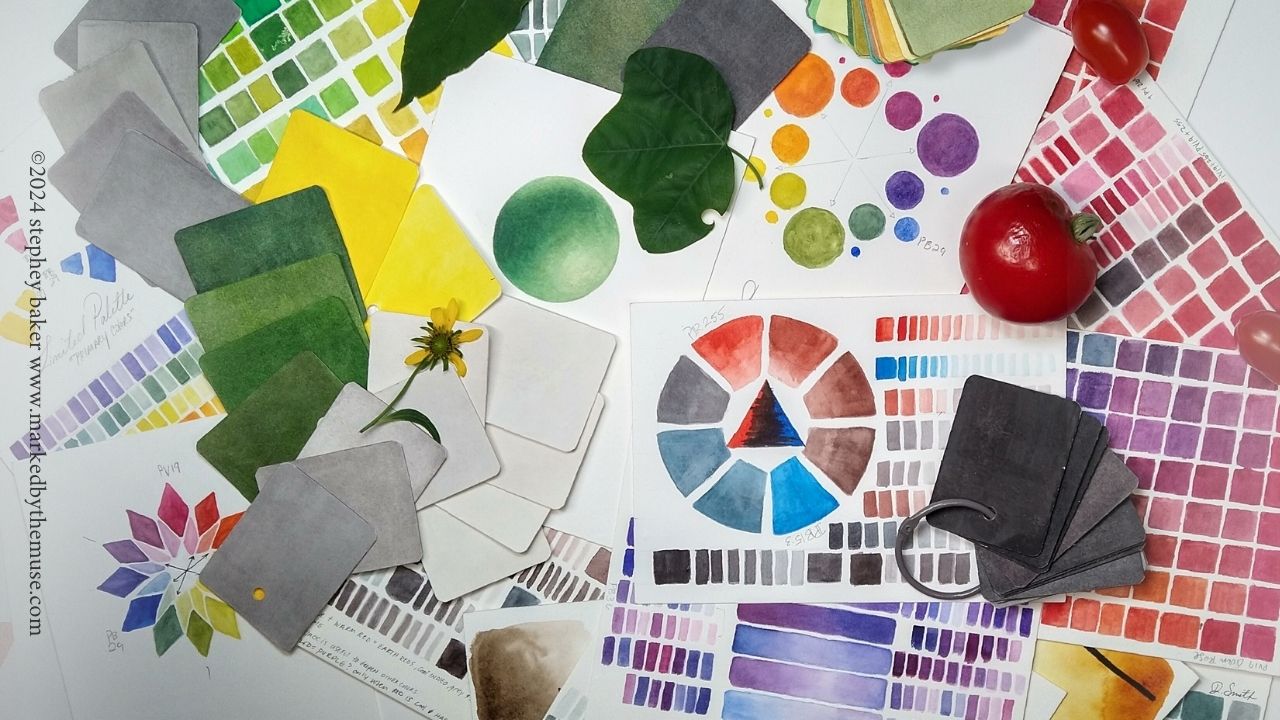 Color Mixing for Botanical Illustration