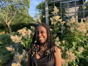 Portrait of landscape designer Wambui Ippolito.